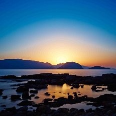 Marpounta beach on the island of Alonissos in Greece