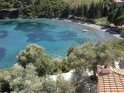 Agios Petros beach on the island of Alonissos in Greece