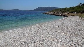 Glyfa beach on the island of Alonissos in Greece