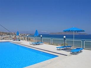 Renieris Hotel Kato Stalos, Agia Marina, crete, Kreta.