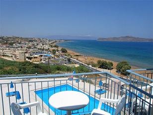 Renieris Hotel Kato Stalos, Agia Marina, crete, Kreta.