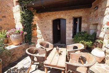 Samonas Traditional Settlement on Crete - One Bedroom Villa Mantzourana, Crete.