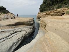 Corfu, Canal D'Amour in Sidari