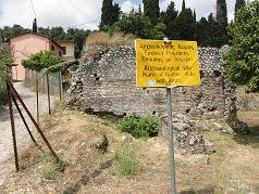 Corfu, Benitses Roman baths, Benitses Romeinse baden
