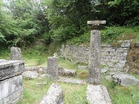 Corfu Town, Mon Repos, Poseidon temple