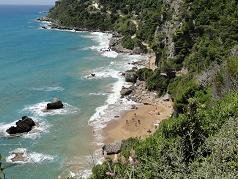 Corfu, Mirtiotissa naturist beach