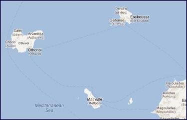 Map Corfu