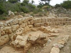 Ancient Falassarna, het antieke Falassarna, Kreta, Crete