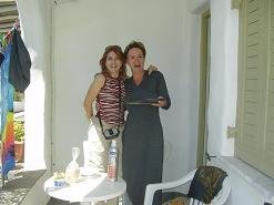 Paros, Anna and Tess in Ikia Studios