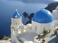 Oia in Santorini