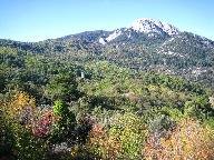 De hoogste berg Olymbos