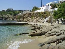 Agios Stefanos Beach in Mykonos