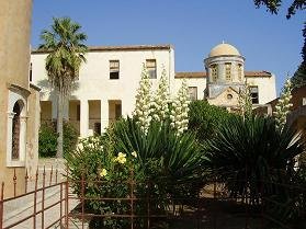 Agia Triada monastery, Akrotiri, Crete.
