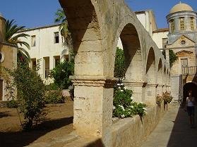 Agia Triada monastery, Akrotiri, Crete.
