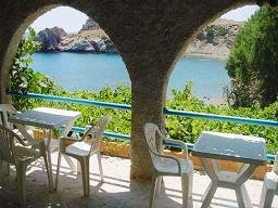 The Agios Pavlos Hotel.