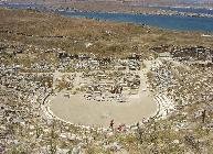 The theatre at Delos island