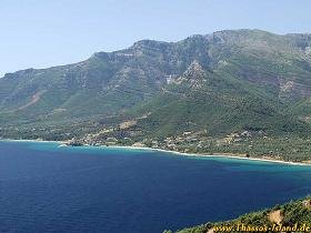 Thassos, Pension / Taverne Agorastos.