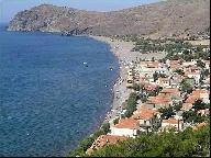 Lesbos, Eressos strand