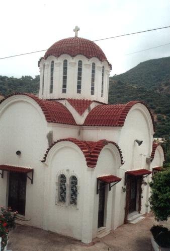 The church of Fodele (two of them on one square).