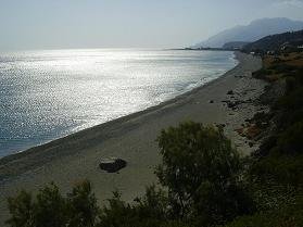 Kastri strand, Kreta