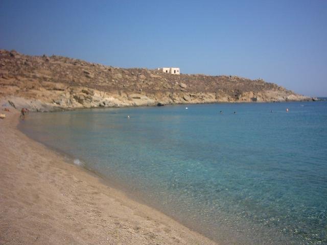 The piece of Lia beach without the parasols