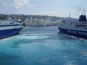 Ferries in Greece