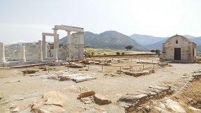 Dimitra temple Naxos