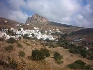 Mountain village Tinos.