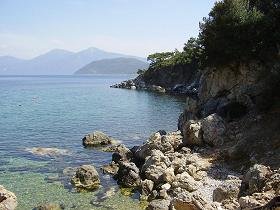Samos, Mourti beach
