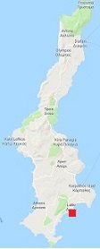 Map of Karpathos