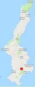Map of Karpathos