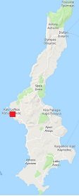 Map of Karpathos