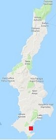 Map of Karpathos