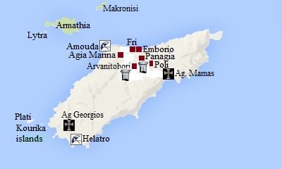 map kasos