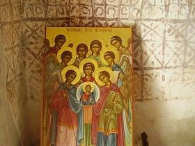 Agioi Asomatoi Church, Kreta, Crete.