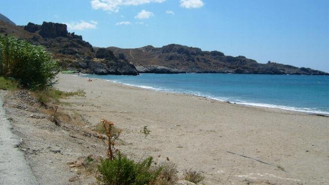 The beach of Damnoni, picture by J�zsef Pataki
