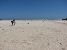 Gavdos, Salt Lake Tripiti, zoutmeer in Tripiti