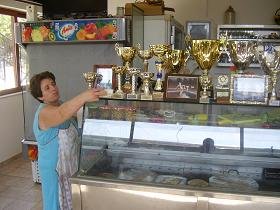 Kotapi Taverna in Rodakino Beach, Crete, Kreta.