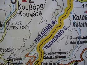 Tsichliano Gorge, Crete, Tsichliano kloof, Kreta.