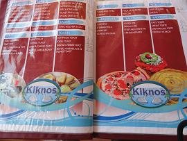 Kiknos cafe Snack, Kalamaki beach on Crete, het strand van Kalamaki op Kreta