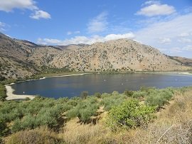 Lake Kournas, Crete, Kreta