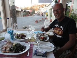 Alkyone Cafe Restaurant, Almyrida, Crete, Kreta