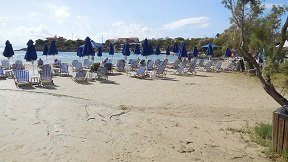 Tersanas beach, Crete, Kreta.