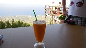 Amygdalokefali / Keramoti Restaurants - Taverna with a View, Crete, Kreta.