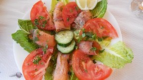 Fish Taverna Thalami Almyrida, Crete, Kreta