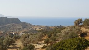 Private villas in Triopetra, Agios Pavlos on Crete