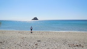 Xerokampos Mazida beach, Crete, Kreta