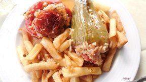 Platanos Restaurant Caf� in Kritsa, Crete, Kreta