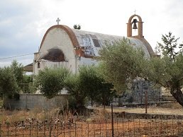 Agia Triada monastery, Akrotiri, Crete.
