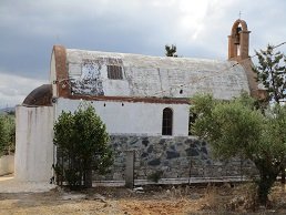 Agia Triada monastery, Akrotiri, Crete.